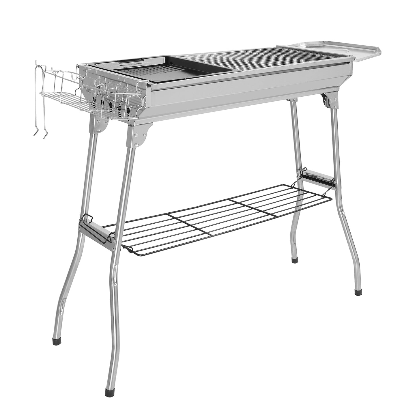 Ultimate Portable Stainless Steel Grill – Compact, Durable & Flavor-Boosting!