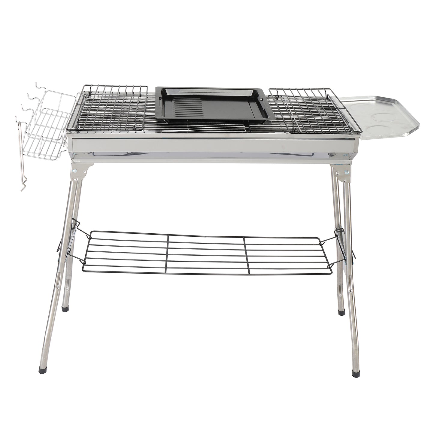 Ultimate Portable Stainless Steel Grill – Compact, Durable & Flavor-Boosting!