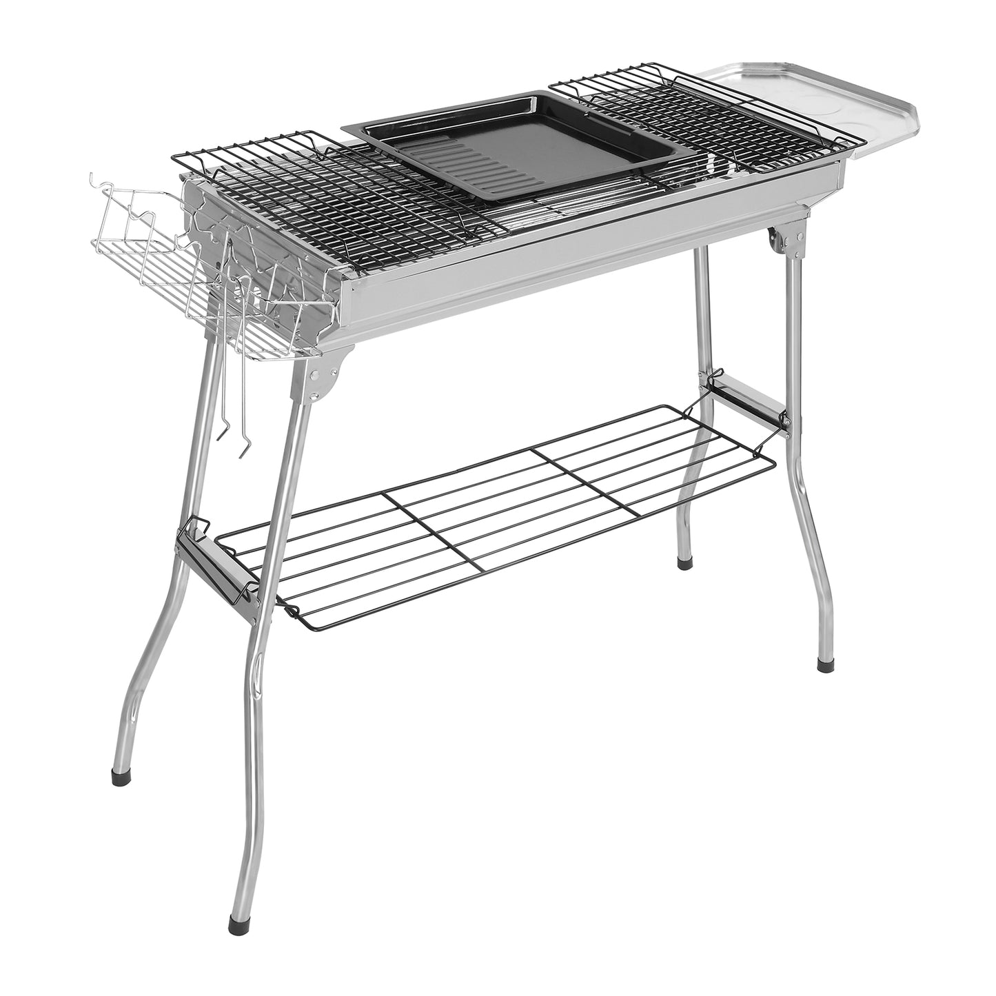 Ultimate Portable Stainless Steel Grill – Compact, Durable & Flavor-Boosting!