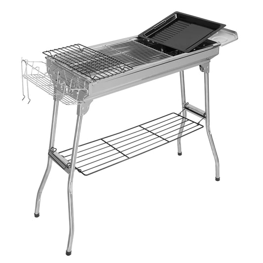 Ultimate Portable Stainless Steel Grill – Compact, Durable & Flavor-Boosting!
