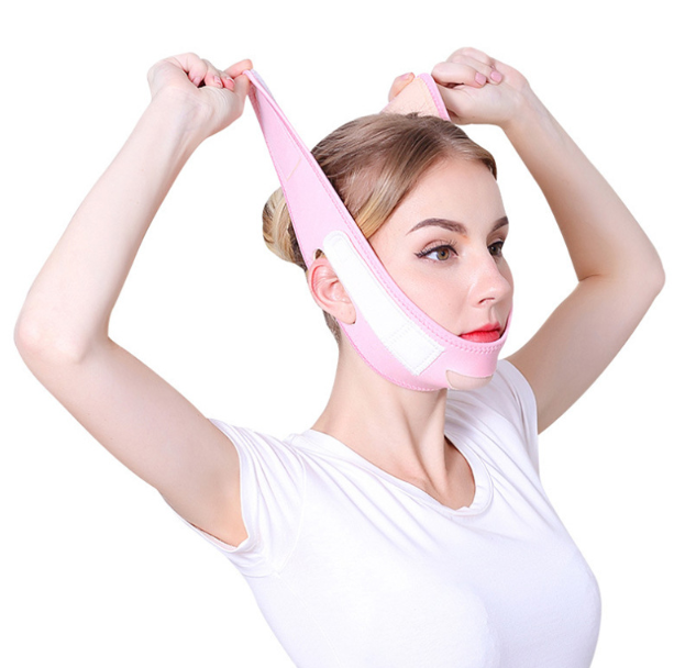 Face Slim V-Line Lift Up Mask Cheek Chin Neck Slimming Thin Belt Strap Beauty Delicate Facial Thin Face Mask Slimming Bandage